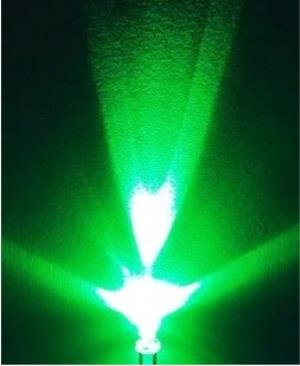 3MM 슈퍼 밝은 흰색 머리 녹색에메랄드 그린에메랄드 녹색 발광 다이오드 녹색 빛 튜브를 LED[60389]YCTX