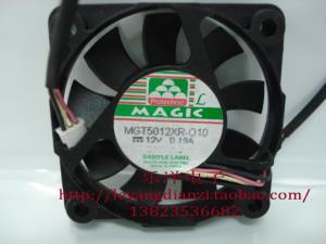 신품 오리지날 리튬 용인 MGT5012XR-010 5CM 5010 DC12V 0.19A 3 선 팬 쿨러 fan cooler[11221]BATKL