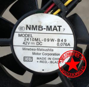 오리지날 NMB-MAT 팬 쿨러 fan cooler 6CM 6025 42V 0.076A 2410ML-09W-B49[28960]WFIF