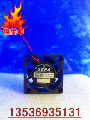 오리지날 SEPA mf40c-12H의 12V 0.25A의 2 선 조용한 팬 쿨러 fan cooler 4cm[4274]BAIZJ