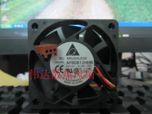 델타 6cm6의cm 섀시 냉각 팬 쿨러 fan cooler CPU의 AFB0612HHB 6015의 12V 0.18A[14761]BAYSY