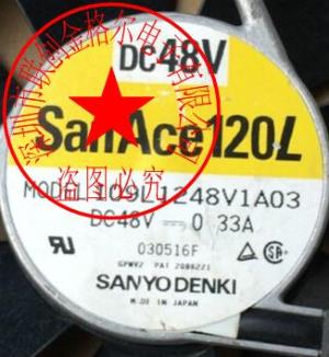 109L1248V1A03 DC48V 0.33A 정품 오리지날 산요 SANYO SANYO 알루미늄 섀시 팬 쿨러 fan cooler[30912]WILR