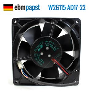 신품 독일어 ebmpapst W2G115-AD17-22 12738 24V 5.5W 풀 메탈 팬 쿨러 fan cooler[39864]WWKX