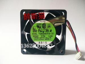 TUDC24N7FS SERVO-701 24V 4.2W 6025 6CM 냉각 팬 쿨러 fan cooler 구동 프린터[14740]BAYSB