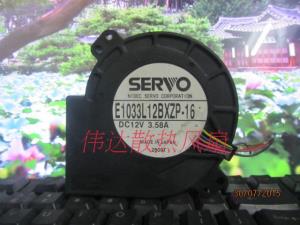 SERVO 일본 서보 E1033L12BXZP-16 9733의 12V 3.58A 팬 쿨러 fan cooler[31198]WIXC