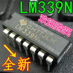 신품 LM339N의 LM339 칩 정밀 전압 비교기 IC 딥 DIP-14 TI 텍사스[61019]YDUH