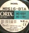 오릭스 일본어 동양 16CM 16,062 MRS16-BTA 알루미늄 프레임 팬 쿨러 fan cooler 100V115V[43213]XBQN