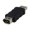 파이어 와이어 IEEE 1394 6 핀 F USB M 어댑터 변환기 DEC18에 136296 TMIE
